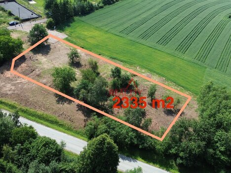 Stavební pozemek 2 335 m², Černíkovice u Dřevce, okres Plzeň-sever