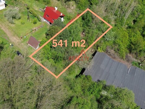 Prodej rekreačního pozemku 541 m² v oáze klidu – Dolní Smrčné, obec Brtnice