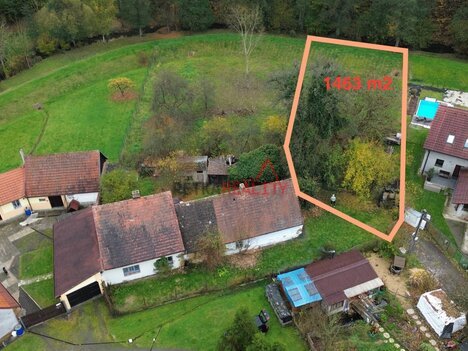 Stavební pozemek 1 463 m² – Tábor, Zárybničná Lhota, ul. Potoční